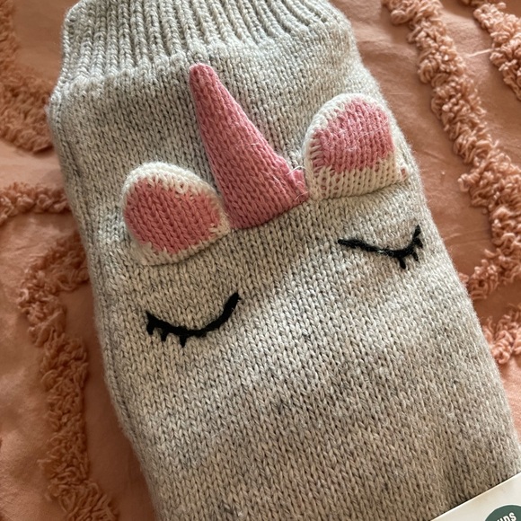 Indigo Kids Unicorn Sherpa Lined Reading Socks (9-12 years) - Picture 2 of 7